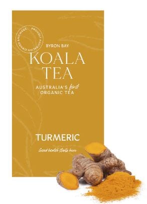 Tumeric Koala Tea - 20 Organic Teabags Tea Bags/ Loose Leaf Tea The Cooks Kitchen 