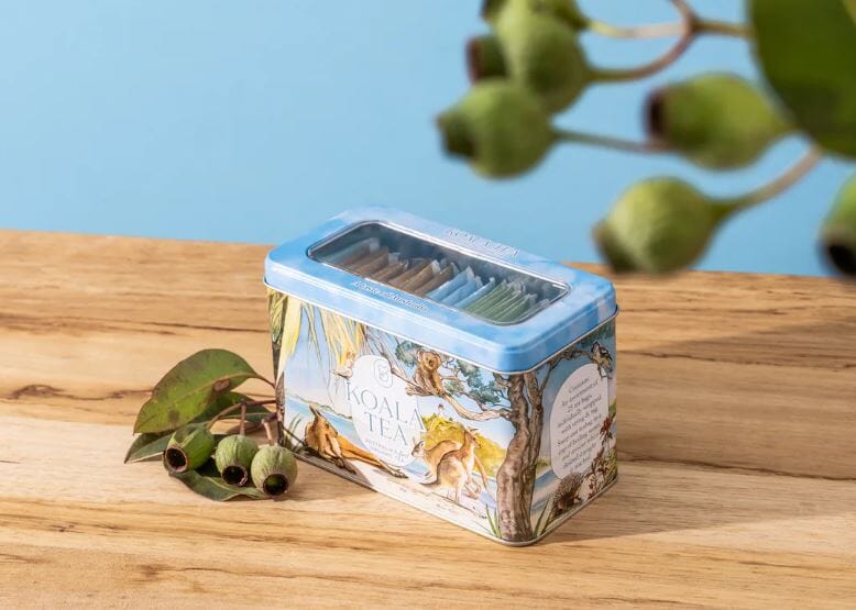 Koala Gift Tin - Beach - 25 Organic Tea Bags Tea Bags/ Loose Leaf Tea The Cooks Kitchen 