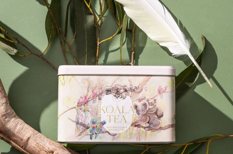 Koala Gift Tin - Forest - 25 Organic Tea Bags Tea Bags/ Loose Leaf Tea The Cooks Kitchen 