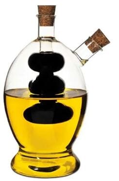 Napoli Oil & Vinegar Bottle - Grapes Oil Jars & Drizzlers The Cooks Kitchen 