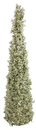 Plastic Crystal Ice Green Cone Tree - Small Home Decor The Cooks Kitchen 