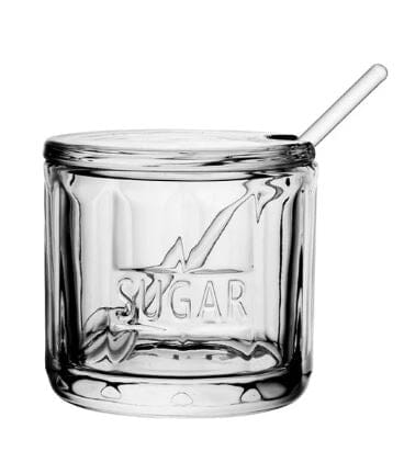 Reece Glass Sugar Jar With Spoon Glassware Storage The Cooks Kitchen 