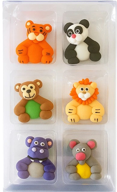 Cake Craft Sugar Decorations  - Large Safari Animals