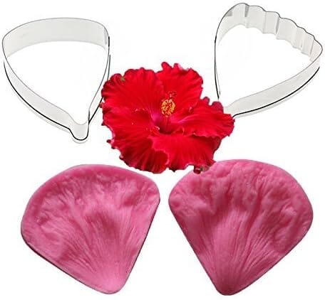 Hibiscus Cutter Set Flower Making The Cooks Kitchen 