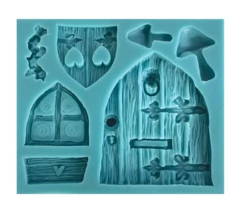Medieval Door & Window - Silicone Mold Silicone Moulds The Cooks Kitchen 