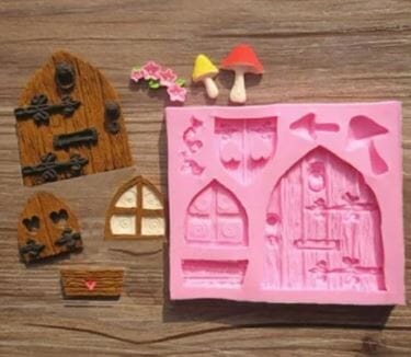 Medieval Door & Window - Silicone Mold Silicone Moulds The Cooks Kitchen 