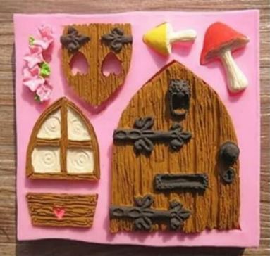 Medieval Door & Window - Silicone Mold