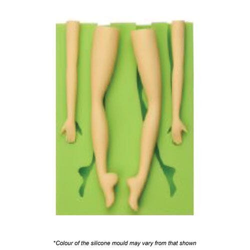 Women Leg And Arm Silicone Mould Silicone Moulds The Cooks Kitchen 