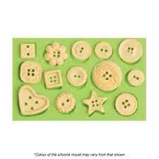 Assorted Button Silicone Mould Silicone Moulds The Cooks Kitchen 