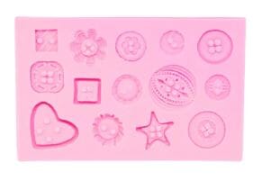 Assorted Button Silicone Mould Silicone Moulds The Cooks Kitchen 