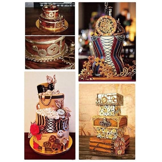 Mould Craft - Assorted Cogs/gears Silicone Mould Silicone Moulds The Cooks Kitchen Mandurah 