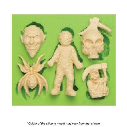 Cake Craft - Silicone Mould - Halloween Scarey's Silicone Moulds The Cooks Kitchen 