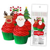 Cake Craft - Christmas Set Wafer Toppers 16pc