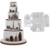 Stencil Set - City Skyline Landscape 5pc