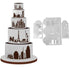 Stencil Set - City Skyline Landscape 5pc