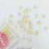 Cake Craft - Wafer Sprinkles - Gold Stars Edible Decorations The Cooks Kitchen 
