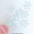 Cake Craft - Wafer Sprinkles - Snow Flakes Graffiti Stars Edible Decorations The Cooks Kitchen 