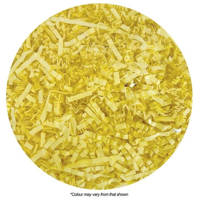 Shredded Paper-yellow 100g Boards & Boxes & Packaging The Cooks Kitchen Mandurah 