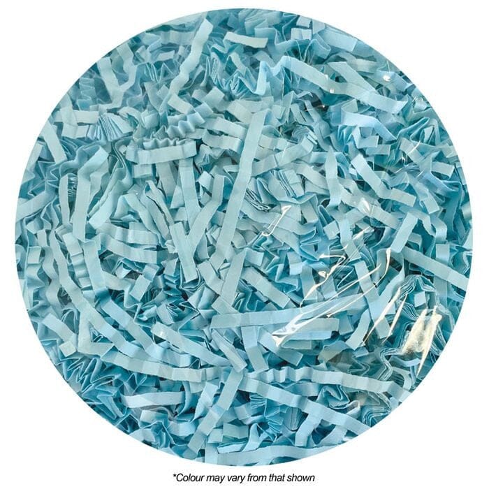 Shredded Paper-blue-100g Boards & Boxes & Packaging The Cooks Kitchen Mandurah 