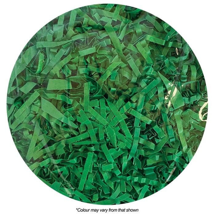 Shredded Paper-green-100g Boards & Boxes & Packaging The Cooks Kitchen Mandurah 