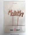 Cake Craft - Mrs & Mrs - Rose Gold