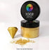 Vivid Edible Metallic Dust 50g - Super Gold Shimmer Dusts and Powders The Cooks Kitchen 