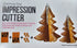 Cake Craft - Christmas Tree Impression Cutter Cookie Cutters The Cooks Kitchen 