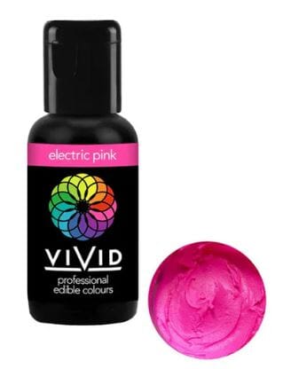 Vivid Gel Colour 21g - Electric Pink Colouring The Cooks Kitchen 