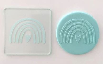 Cake Craft Debosser - Rainbow Embossers The Cooks Kitchen 