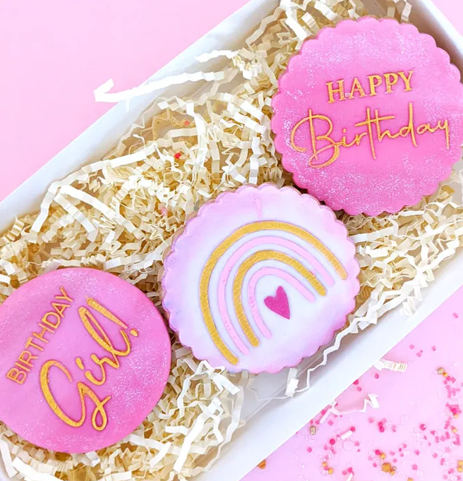Create-a-cutter Happy Birthday Script Debosser