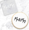 Cake Craft Debosser - Mr & Mrs