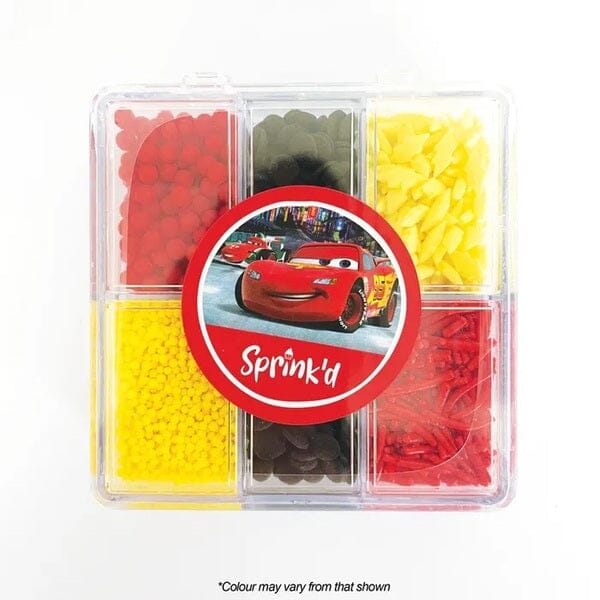 Cake Craft - Sprink'd Bento Box - Cars Sprinkles The Cooks Kitchen 