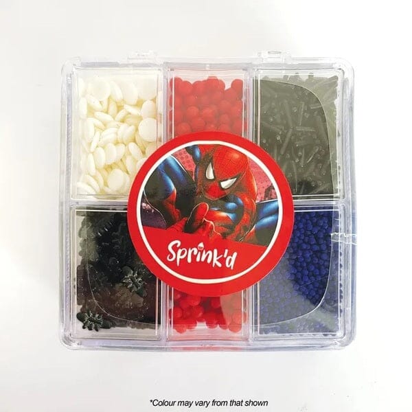 Cake Craft - Sprink'd Bento Box - Spiderman Sprinkles The Cooks Kitchen 