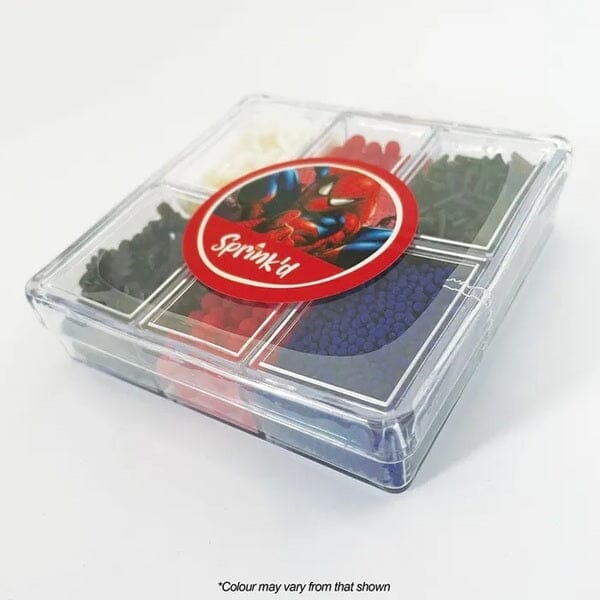 Cake Craft - Sprink'd Bento Box - Spiderman Sprinkles The Cooks Kitchen 
