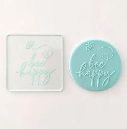 Cake Craft - Debosser - Bee Happy Embossers The Cooks Kitchen 