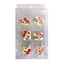 Cake Craft - Kitty Faces Sugar Decorations 6pc Edible Decorations The Cooks Kitchen 