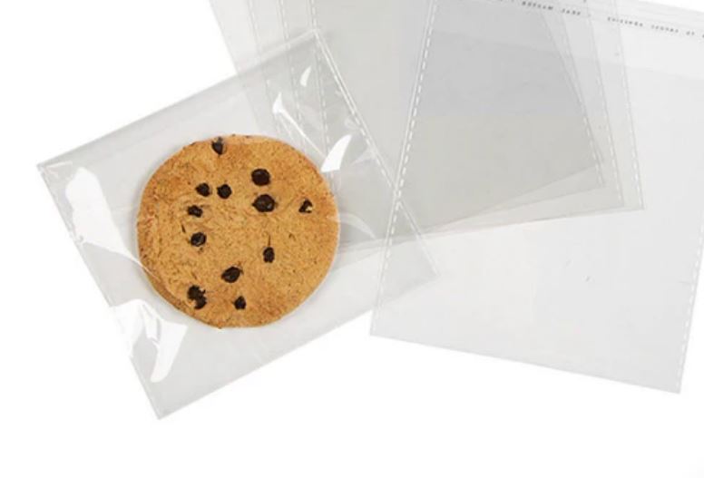 Cello Self Sealing Bag - 120mmx120mm 100pc