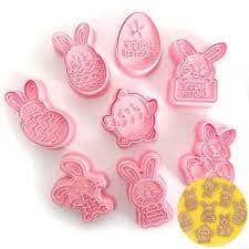 Cake Craft Easter Cookie Cutter Set - 8 Piece Cookie Cutters The Cooks Kitchen 