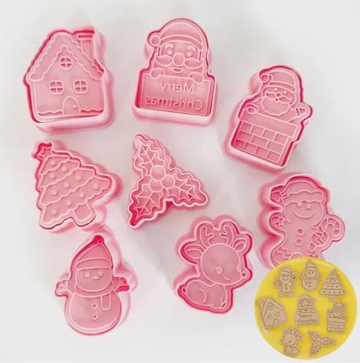 Cake Craft - Cookie Cutters - 8pc Set Cookie Cutters The Cooks Kitchen 