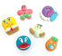 Cake Craft - Sponge Bob Square Pants Sugar Decoration 6pk Edible Decorations The Cooks Kitchen 