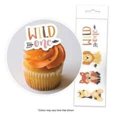 Cake Craft - Wild One - Wafer Toppers Edible Decorations The Cooks Kitchen 