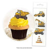 Cake Craft - Under Construction Wafer Toppers 16pc