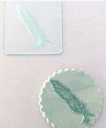 Feather Debosser Embossers The Cooks Kitchen Mandurah 