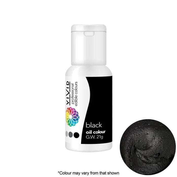 Vivid Black Oil Colour Food Colouring The Cooks Kitchen 