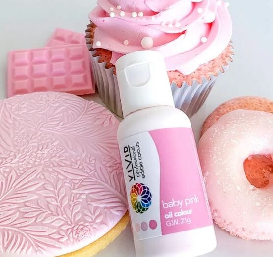 Vivid Oil Colour 21g - Baby Pink Food Colouring The Cooks Kitchen 