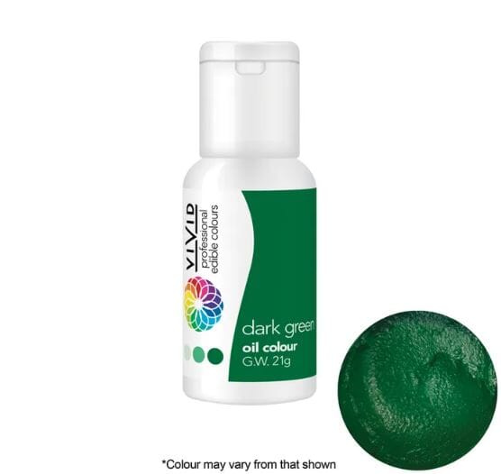 Vivid Dark Green Oil Colour Food Colouring The Cooks Kitchen 