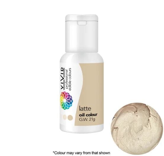 Vivid Latte Oil Colour Food Colouring The Cooks Kitchen 