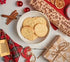 Cake Craft - Deers & Hollies Wooden Rolling Pin Decorating Accessories The Cooks Kitchen 