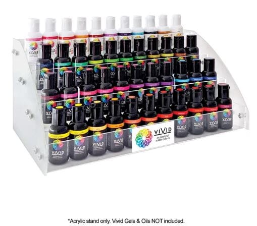 Vivid Easy Store 4 Tier Acrylic Stand Decorating Accessories The Cooks Kitchen 