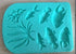 Assorted Fish & Seaweed Silicone Mould Silicone Moulds The Cooks Kitchen 